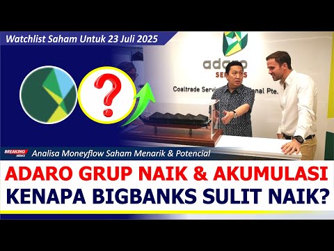 Bahas Potensi Saham ADRO AADI & ADMR, Bisa Naik Tinggi? Simak Analisa Saham BBRI BBNI BMRI & BBCA