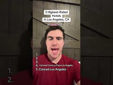 Hotel Rankings 5 Highest RatedHotels In Los Angeles CA Losangeles California Hotels