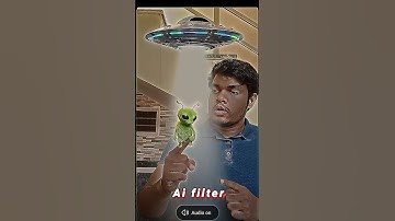 alien UFO Filter Youtube | alien #youtubefilter #filtertransition #tutorialfilter #edit #tiktok