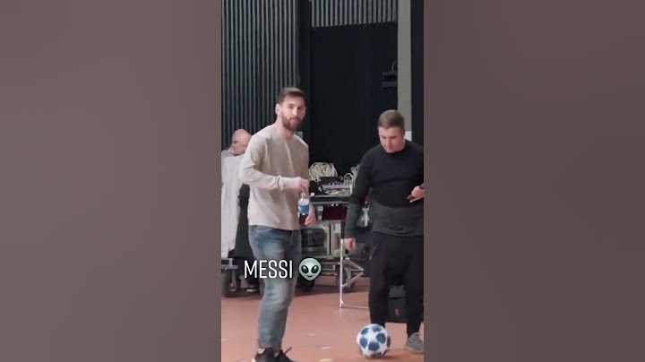 Still can’t believe Lionel Messi did this 👽