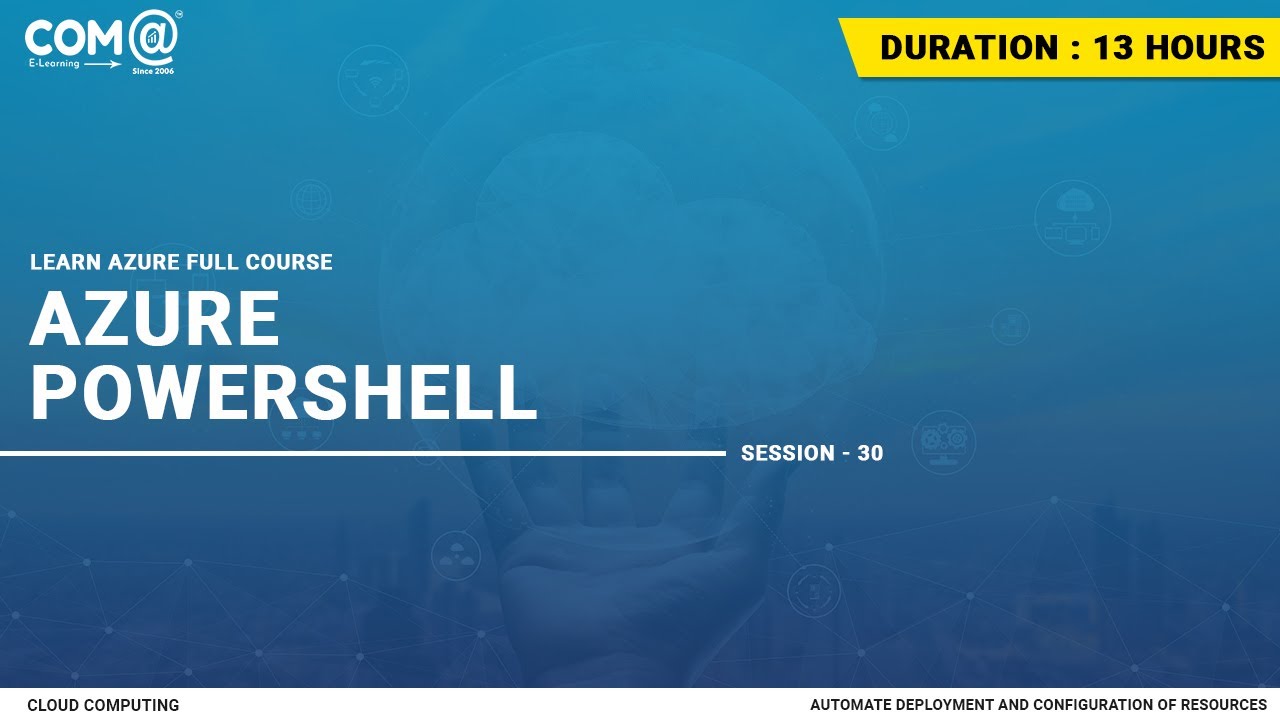 Microsoft Azure | Azure Powershell Tutorial | Azure Automation | Azure ...