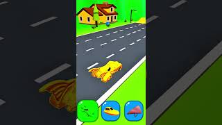 Shape-shifting funny race gameplay new hyper casual games #shorts #gameplay #shapeshifting
