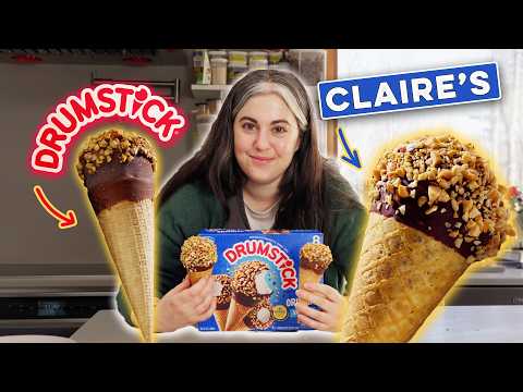 I Tried Making Homemade Drumsticks | Claire Recreates