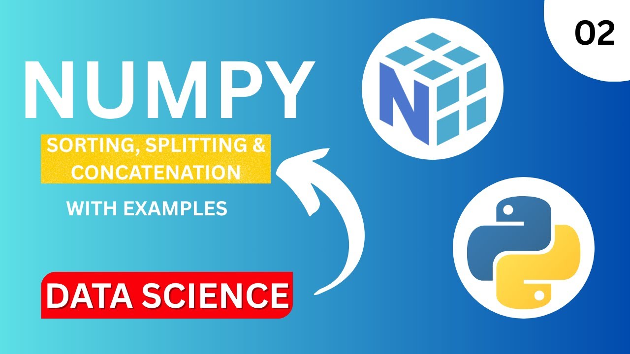 How to Sort, Split, and Concatenate Arrays in NumPy with Examples ...