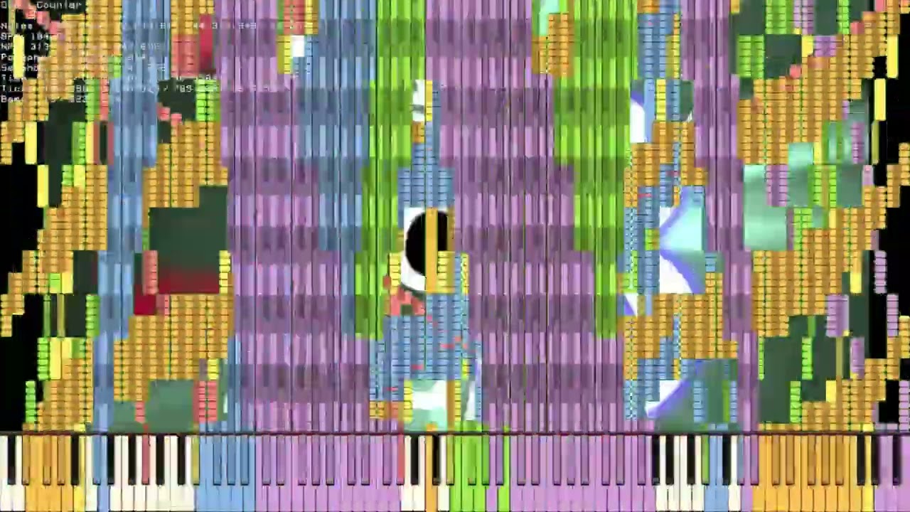 Black MIDI: FinnOtaku - Medley of YTPMV (Medley of YTPMV Black Final fix) 52.23 Million Notes