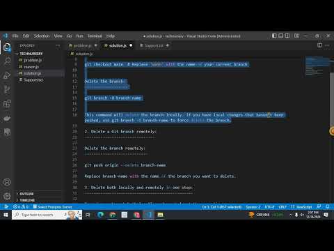 How to Delete a Git Branch Locally and Remotely | Step-by-Step Guide