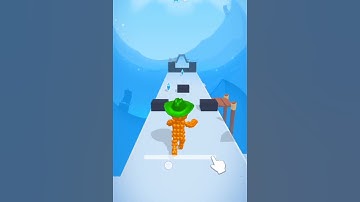 Pixel Rush Very Satisfying Gameplay Video #squeezygirl #sliceitall  #satisfying