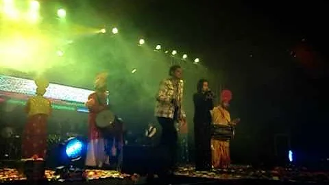 Arjun Arry New Year Performance --- Decent Crowd in Delhi