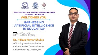 Session 6, Enhancing MOOCs Accessibility with Digital Tools by Dr. Aditya Shukla