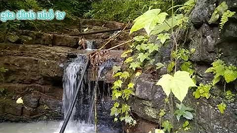 thác nước mini