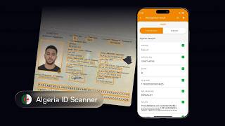 Why Algerian passports slow down digital onboarding. On-device passport scanning demo screenshot 5