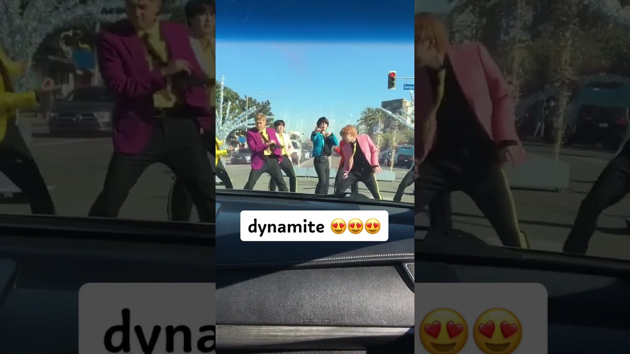 BTS & CORDEN JAMES Live for fans  I wouldn't wash my car for the rest of my Life! fancam @jm1013lynn thumbnail