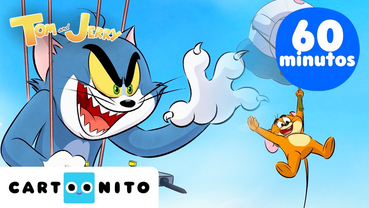 Tom e Jerry | A derradeira batalha nos céus | Compilação especial de 1h | Cartoonito