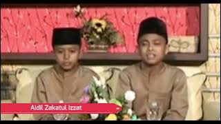Juara MTQ 2014 Muhammad Syahrul dan Aidil Zakatul Izzat