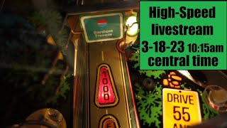 High Speed pinball Livestream - the just one more game game