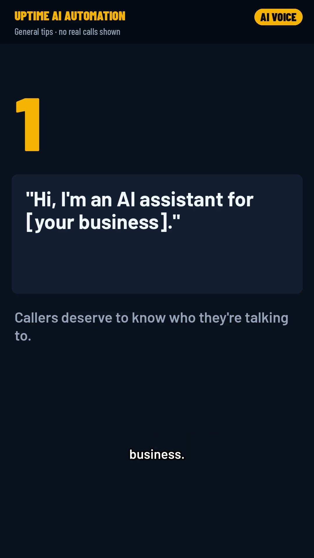 Thumbnail for the Short: What a Caller Needs to Hear in the First 10 Seconds