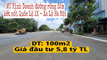 Quá HOT Lô đất đường Thống Nhất KDC Bình Nguyên p,Bình An Dĩ An giáp Làng Đại học Quốc Gia HCM