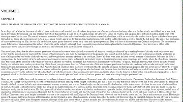Don Quixote Volume 1 Chapter 1   A Reading