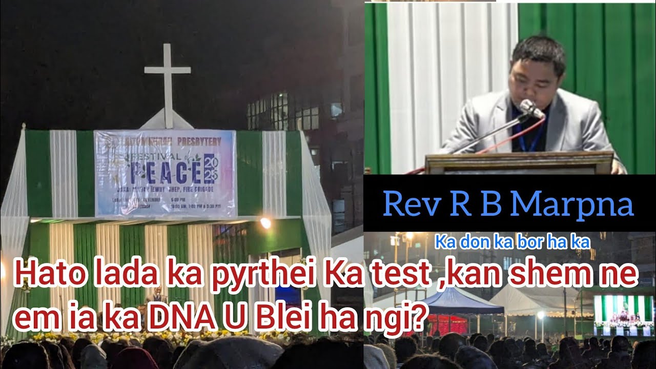 Ka Jingialap I Rev R B Marpna|Markos 8 :22-26|Wat pynslem katba dang plie ka lad ka Jingisynei|FOP🙏