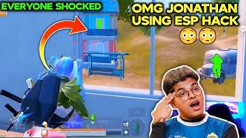 JONATHAN GAMING USING ESP HACKS 😲😱 | JONATHAN UNREAL GAMESENSE