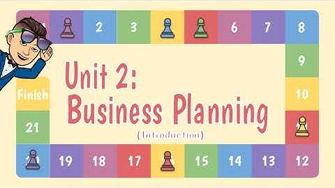 Unit 2: Business Planning (Part 1)