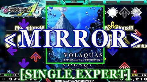 [MIRROR] DDR A3 VOLAQUAS [SINGLE EXPERT] 譜面確認＋Clap