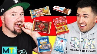 Americans Try Weird German Treats  Taste Test