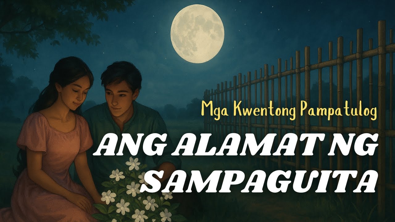 ALAMAT NG SAMPAGUITA | Tagalog Bedtime Stories for Adults, for Deep Sleep - Mga Kwentong Pampatulog