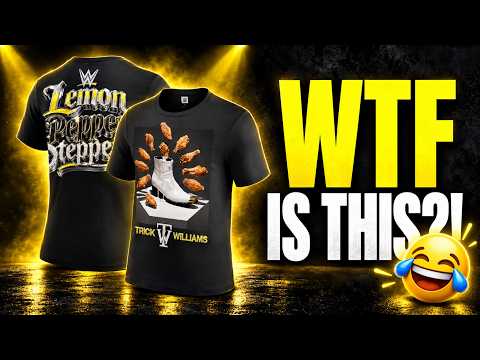 WORST WWE Merch Ever? Trick Williams Lemon Pepper Stepper PULLED From WWE Shop