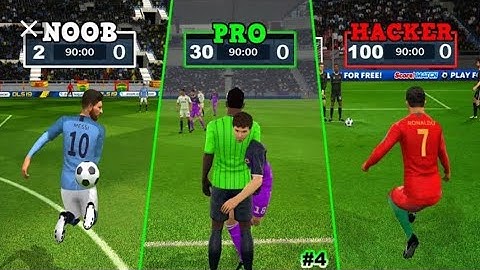 NOOB vs PRO vs HACKER- Dream League Soccer 2019 #1