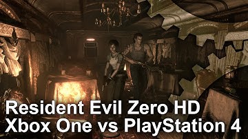 Resident Evil Zero HD Remaster: PS4 vs Xbox One Graphics Comparison