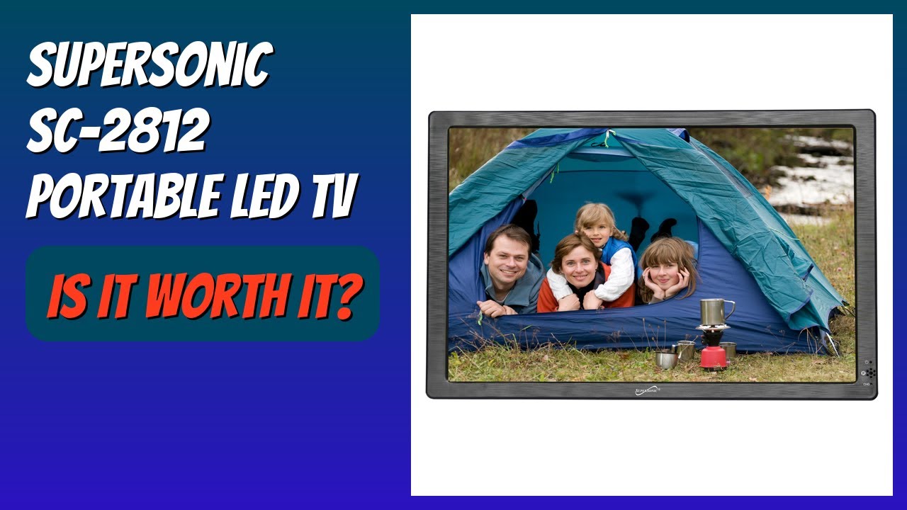 REVIEW (2026): Supersonic SC-2812 Portable LED TV. Features - YouTube