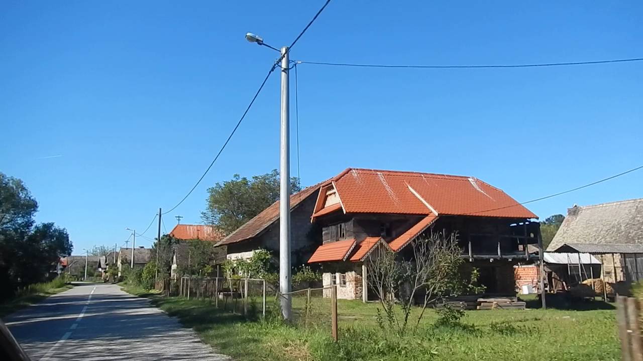 Driving trough Cigoc Lonjsko Polje