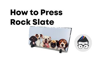 How to Press Dye Sublimation Rock Slates