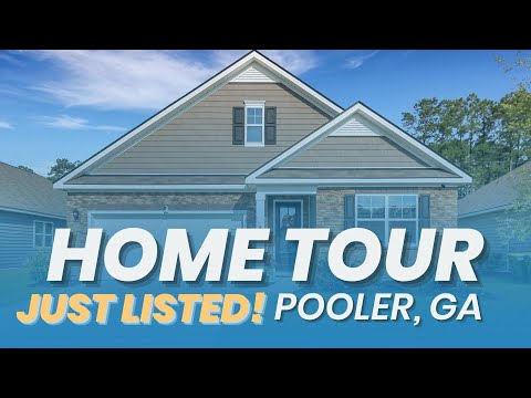 HOME TOUR in POOLER, GA! Tour this JUST LISTED home!