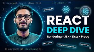 React Deep Dive 🔥 Rendering, JSX, Strict Mode, Lists &amp; Conditional Rendering Explained