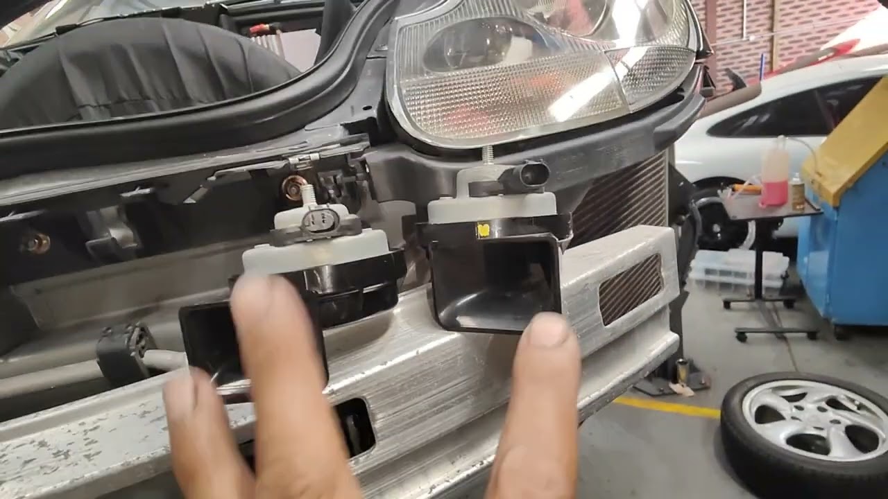 Porsche 986/996/997 G.P- What to buy when factory horn wiring harness does not fit your new horn