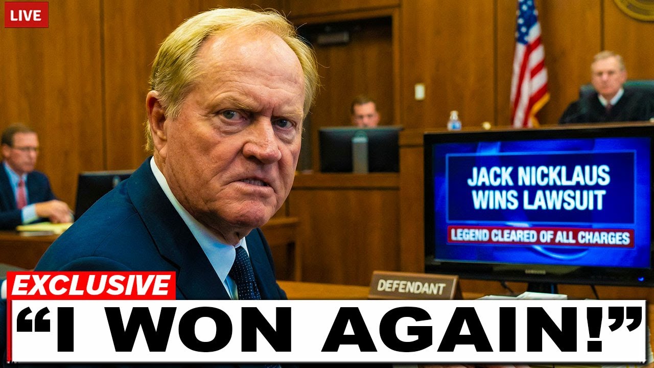 Только что стало известно: Джек Никлаус выиграл ЕЩЕ ОДИН судебный процесс против компании Nicklau...