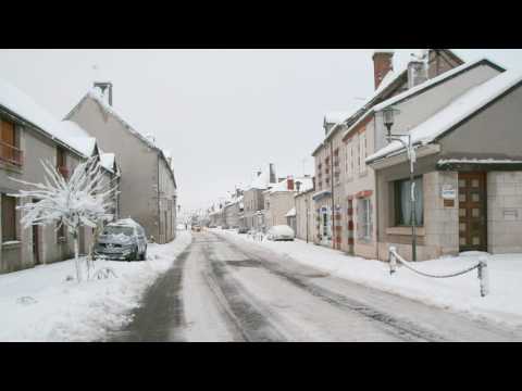 Diaporama de Saint-Laurent-Nouan sous la neige