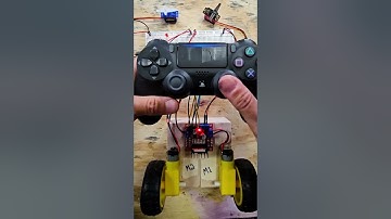 ESP32 & Game Controller: Control Motors, Servos and LEDs