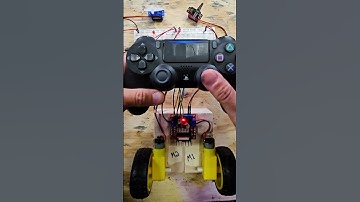 ESP32 & Game Controller: Control Motors, Servos and LEDs