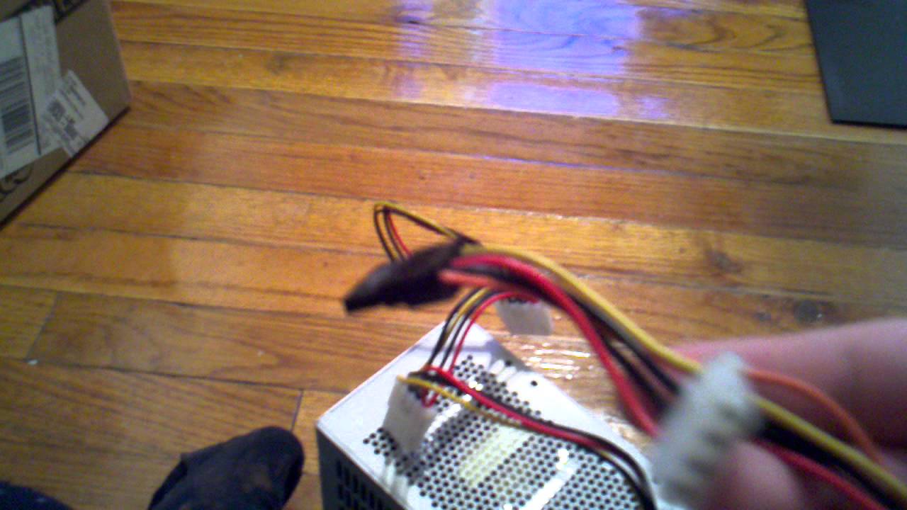 PSU power supply issue, can't start the computer YouTube