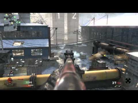 Black Ops: Long range Python ACOG kill!