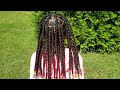 Little Girls Knotless Box Braids| Quick Braided Hair Styles| Kids Braids| Braids & Beads