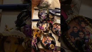 Funeral pins RIP A.A. Funeral pins RIP A.A.