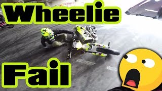 701 & FE 501 Stuntsession on slippery road