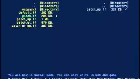 how to use the file manager to make CL for mw2 and W@W some patches in link in description