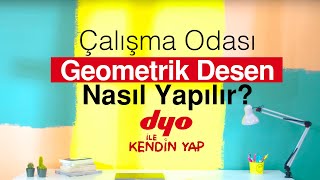 Çalışma Odası İçin Farklı Boyama Teknikleri - Kendin Yap Duvar Boyama Fikirleri