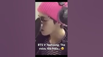 BTS V Taehyung’s soulful voice singing. #bts #shorts #btsv #btstaehyung#vbts #vbtsedits #kpop #vocal