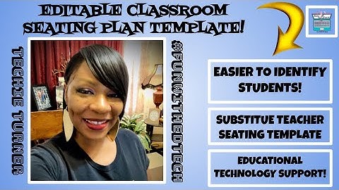 Editable Seating Plan Template